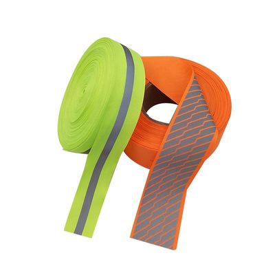2“ Fluorescente Weerspiegelende Bandstroken voor Treden die het Groene Zilveren Naaien op Bagage kleden