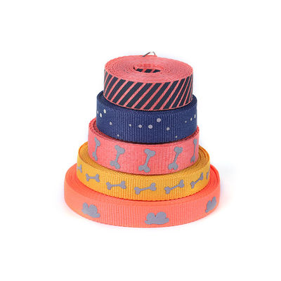 Van de de Jacquardsingelband van de douane de Elastische Polyester Leiband van de de Band Elastische Polypropyleen Met een laag bedekte Hond