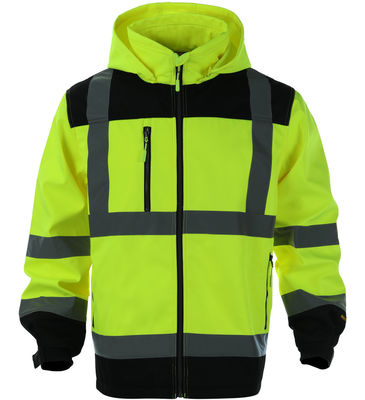 Het in te ademen Weerspiegelende Jasje 3xl 4xl Lopende het Cirkelen Lichte Wegwerk Unisex- hallo Vis Strips Uniforms