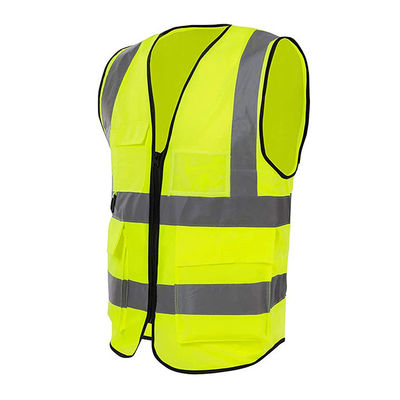 Het hoge Vis Running Gilet Bibs Straps-Weerspiegelende Vest van de TuinBouwconstructie voor Mensen