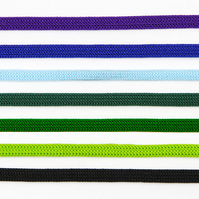 Purper Grey Black Reflective Shoe Laces kleurde Hoog Visie vlak Gevlecht Nylon