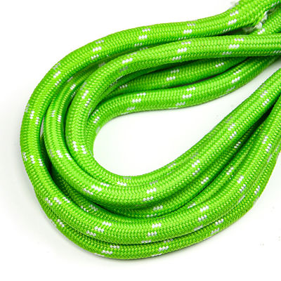 Leibandgloed Diamond Braid Reflective Rope Round voor Zakhandvat