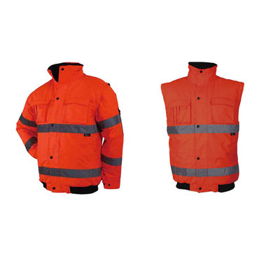van de het Jasjebouw van 5xl En471 de In te ademen Fluorescente Weerspiegelende Bommenwerper Waterdichte hallo Vis 2 in 1