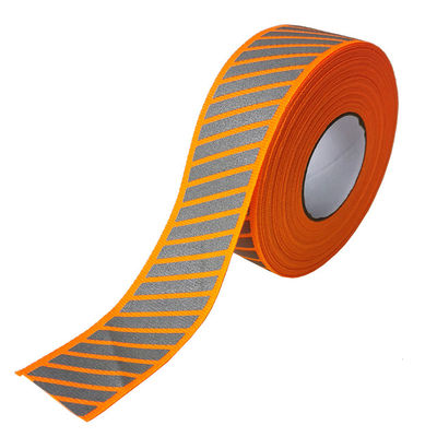 Op maat gemaakte Twill High Visible Reflective Webbing voor kledingstukken Jackets Tassen