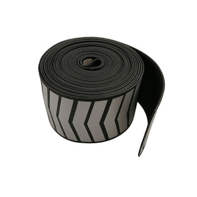 Als  Weerspiegelende de Veiligheidskleren 1 1 4 Groen Grey Nylon Webbing Material van de Singelbandstreep