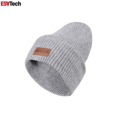 Het fluorescente Lopende Hoeden Hoge Zicht breit Weerspiegelend Flard Beanie