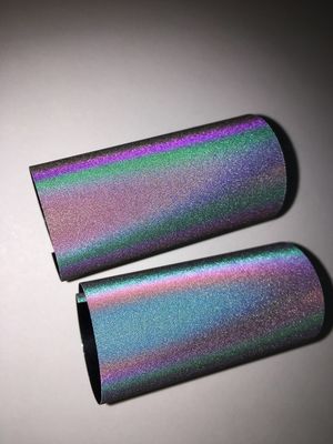 Elastische regenboogwarmte-transfer reflecterende film gemakkelijk te snijden en laser snijden