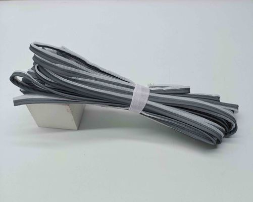 Weerspiegelend naai op de Versieringsband van de Veiligheidsstof voor de Kleding van Iriserend Neon Holografische Xeno