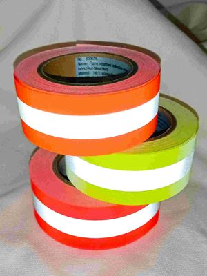 Scotchlite Weerspiegelende Materiële Vlam - Zilver van de vertragers het Weerspiegelende Band voor Workwear 2 Duim