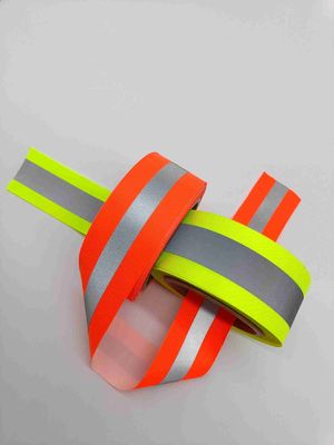 de hoge band van Oxford van de zicht fluorescente kleur voor de slijtage van de kledingsveiligheid