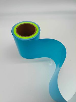 De weerspiegelende Raad van het de Band Zelfklevende Zelf Blauwe Plastic Blad van pvc Photoluminescent