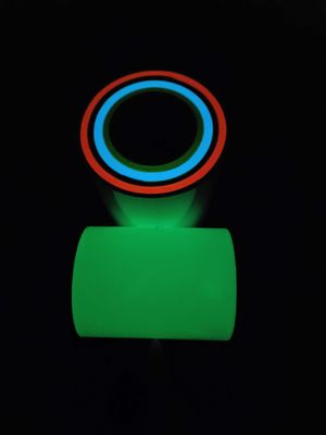 Fosforescerende van de het Blad Tactische Veiligheid van het Film Vinylbroodje Vinyl de Band Fluorescente Zelfklevende Sticker