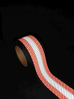 Weerspiegelende Singelband van de douane de Naaiende Polyester voor de Openluchtslijtage van het Zakkledingstuk