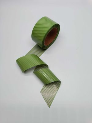 de Weerspiegelende Band van  Cricut Heat Transfer voor Stroken die Fluorescent Gesegmenteerd Kalk Groen Zilver kleden
