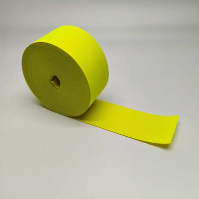 De Singelband van Logo Elastic Yellow Oxford Reflective van de douanemanier voor de Hoed van de de Rokriem van Zakgarmen