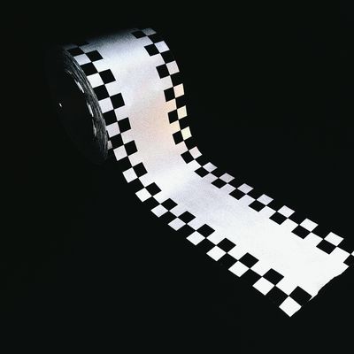 High Visibility Reflective Fabric Polyester Naai Op Waterdicht Voor Kleding Hoeden