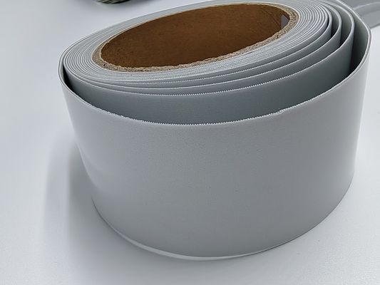 Beide zijden reflecterende band elastische reflecterende band zilveren kleur met 50 keer wassen