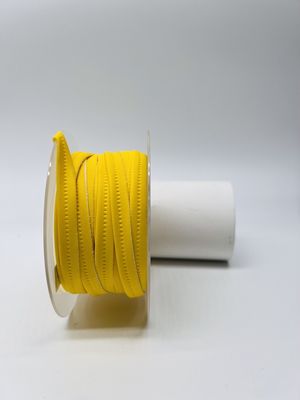 Naaien op gele reflecterende vooringenomenheid binding en leidingen breed stof voor kleding zak broek buitenproducten