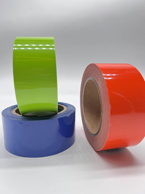 Custom kleur warmteoverdracht Reflectieve streep PET Reflectieve tape 5cm - 50cm