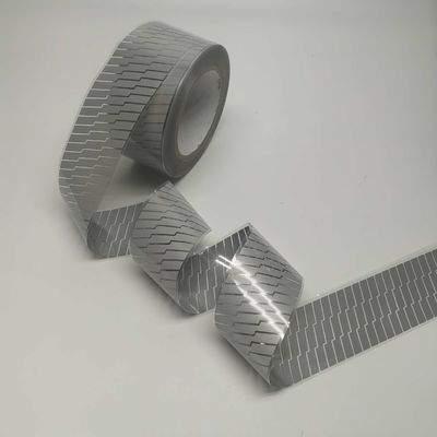 Zilver Twill Strepen Reflectieve Warmteoverdracht Film Zelfklevend Voor Kleding Jackets Schoenen