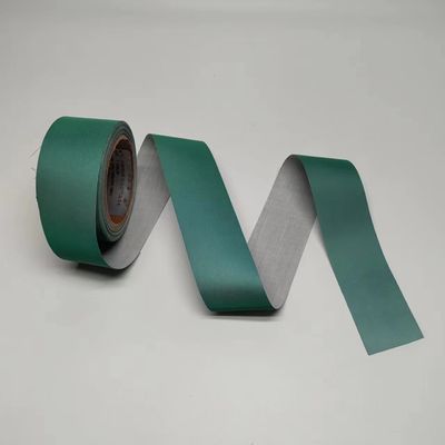 Groen High Visibility Reflective Stof Naai Op Voor Veiligheids Kleding Bags Mode Werkgoed