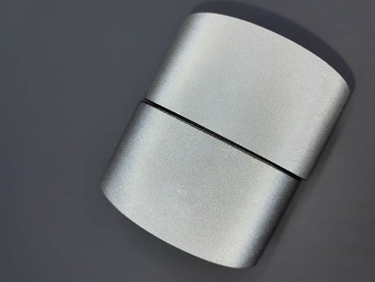 Zilveren hoog zichtbare reflecterende band voor het naaien van kledingstukken