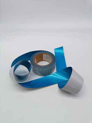 Bedrukbare opstrijkbare reflecterende tape voor veiligheidsuniformen Hoge zichtbaarheid vinyl