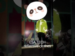 Blauw High Visibility Reflective Stof Naai Op Voor Veiligheids Kleding Bags Werkkleding Hoeden T-Shirt